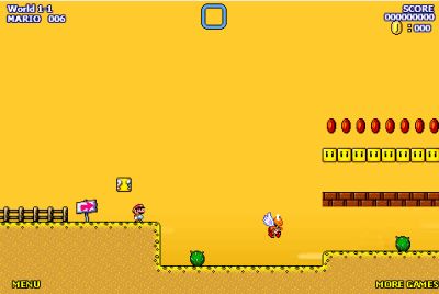 Super Mario World Flash 2 New Flash Game